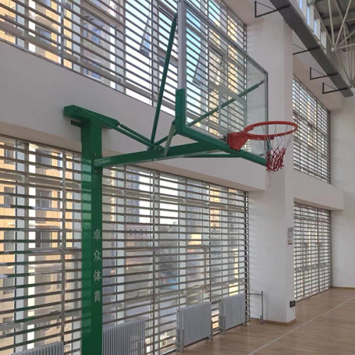 新疆地埋式室内篮球架