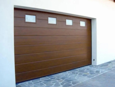 Flap garage door