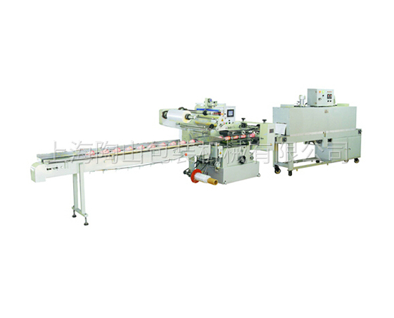 Fully automatic high-speed pillow type heat shrinking machine
