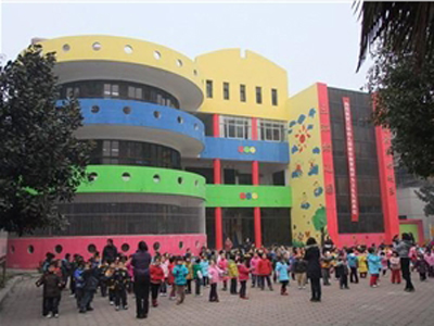 济南金鸡岭国际幼儿园-轻质隔墙施工案例