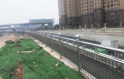 淮北立交桥不锈钢复合管护栏