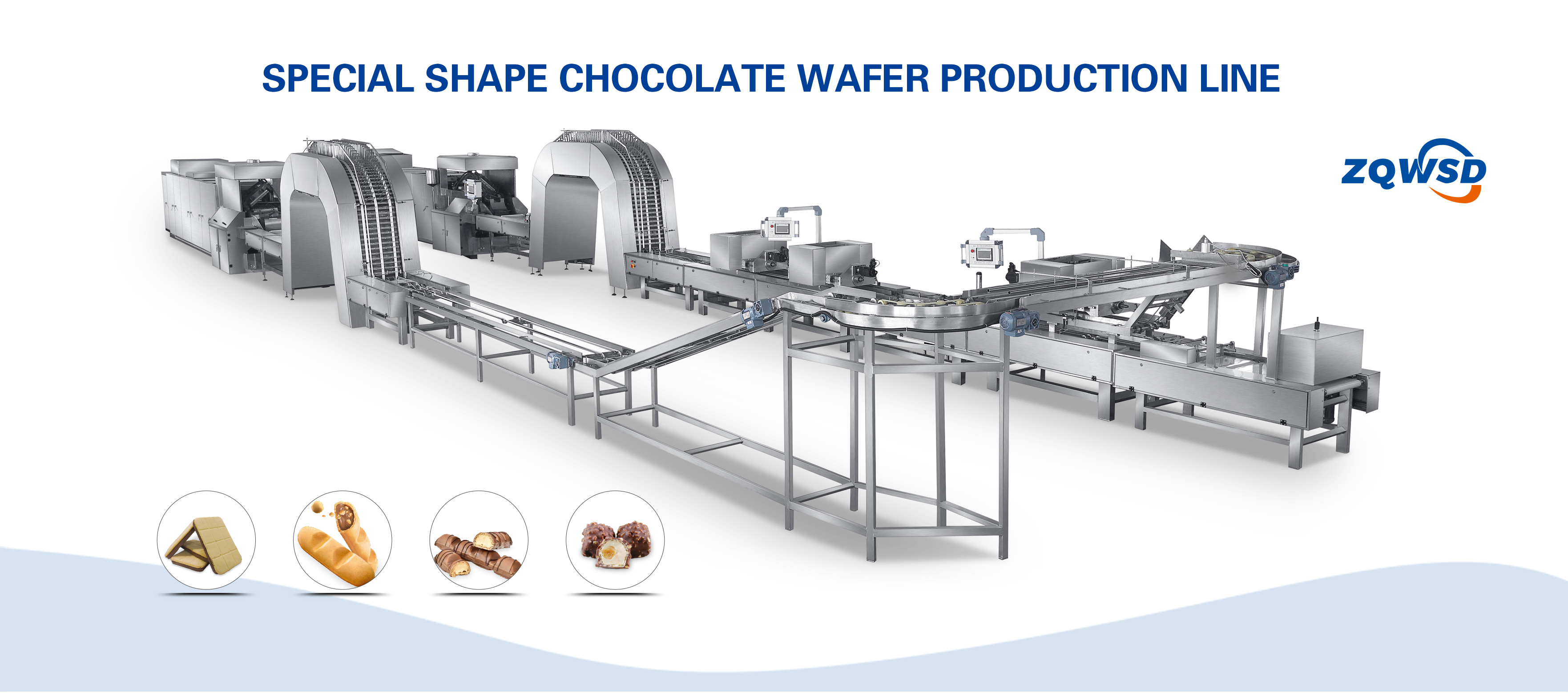 Special Shape Chocolate Wafer Production Line
