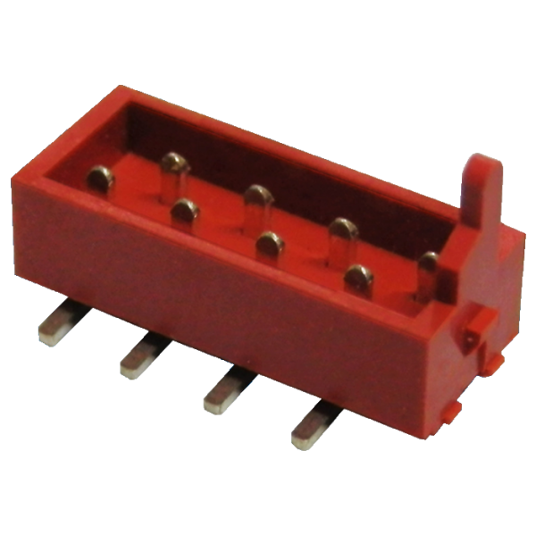 1.27mm 红色IDC SMT 连接器