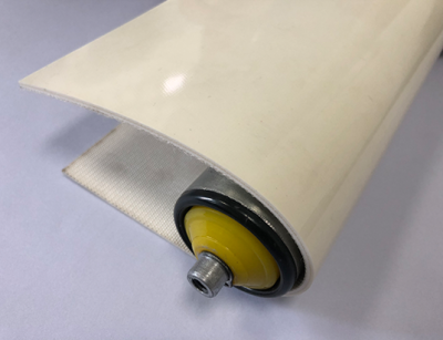 3mm white PVC flat conveyor belt