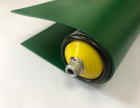 2mm dark green PVC double-sided adhesive conveyor belt