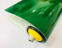 2mm apple green PVC flat conveyor belt