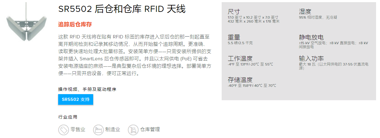 智能RFID天线