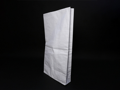 立体白纸袋