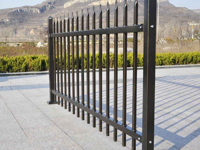锌钢围墙护栏工程案例