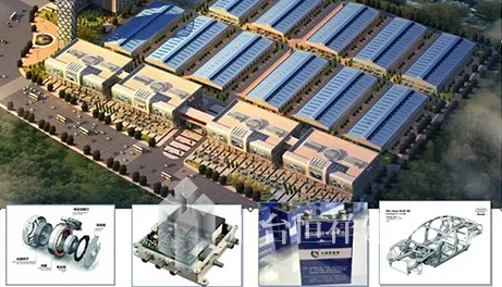 聊城新能源汽车零部件产业园钢结构厂房项目