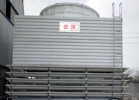 北京400吨方形逆流冷却塔