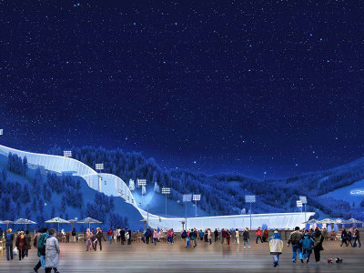 北京2022年冬奥会和冬残奥会奥运村及场馆群