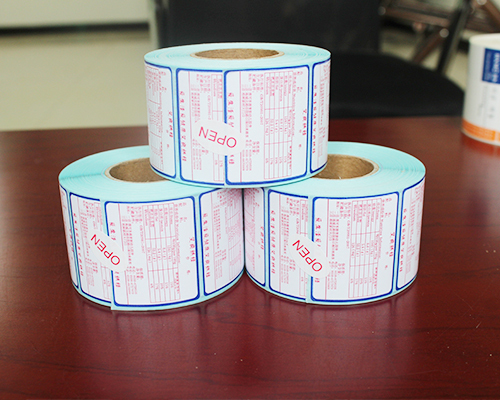 标签纸批发厂家带您快速了解易碎纸卷端面渗胶无法展开和打印该如何