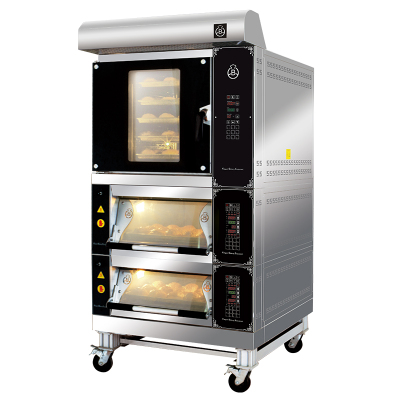 EBE商用烤箱欧式组合炉电烤箱5盘热风循环+1层2盘+1层2盘NFD-EBE522
