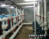 肇庆第 一中学游泳池水处理系统机房