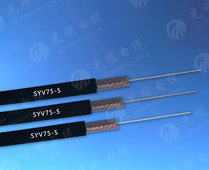 Solid core, PE insulation coaxial cable