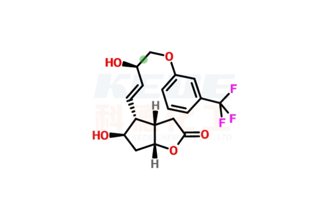 (3aR,4R,5R,6aS)-5-hydroxy-4-[(3R)-3-hydroxy-4-[3-(trifluoromethyl)phenoxy]but-1-enyl]-3,3a,4,5,6,6a-hexahydrocyclopenta[b]furan-
