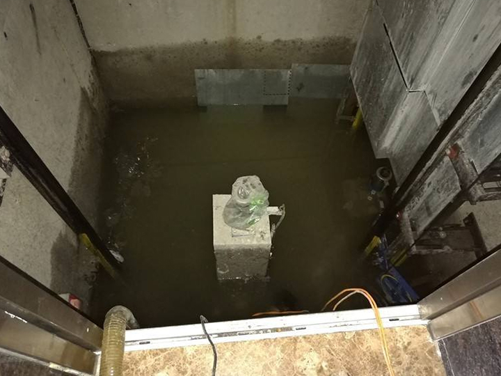 电梯井防水工程