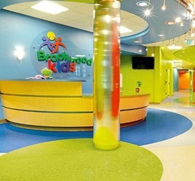阿姆斯壮品牌幻像龙系列地胶板幼儿园专用塑胶地板