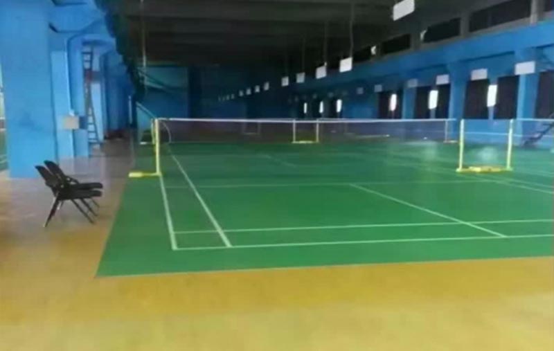 排球馆专用 PVC塑胶地板