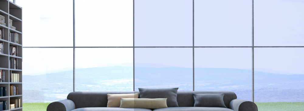 网红智能电控窗帘 家居装饰隔热窗帘 功能薄膜耐热性高 欧式风格设计精选