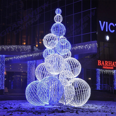 GV-LED商业圣诞树-2204