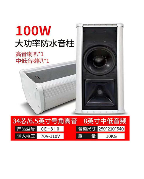 中山CE-810 大功率防水音柱