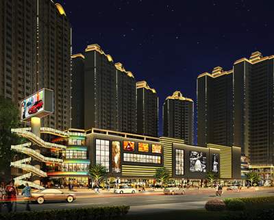 上海购物广场亮化工程