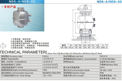 WNDS-ASS50t传感器