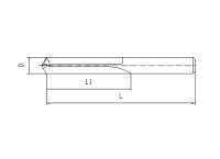 北京硬质合金直柄直槽短钻短型-合金刀具