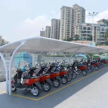 北京膜结构单车棚
