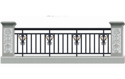 铝艺阳台护栏-JC-036