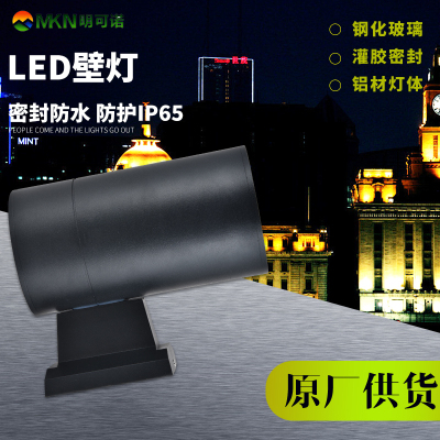 上海12W户外双头LED壁灯