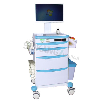 病人推车 SKR220-CP 移动式护理推车工作站