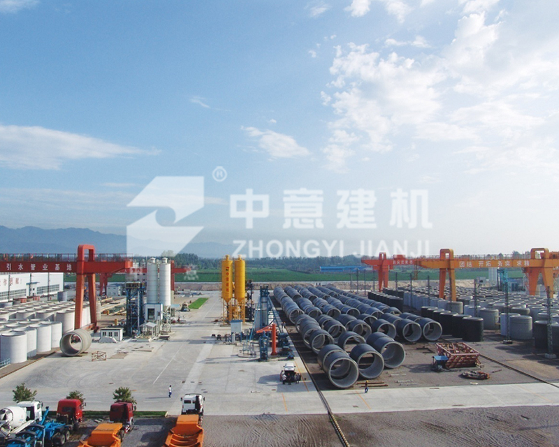 PCCPE成套设备用于南水北调北京段工程现场