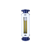 Anti-corrosion glass float flowmeter