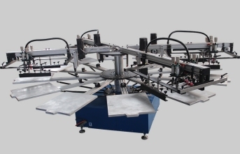 全自动四色十二工位印花机