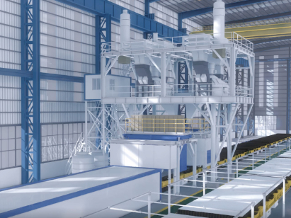 CSL超高性能桥面板生产线