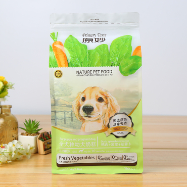 Pet snacks eight edge seal bag