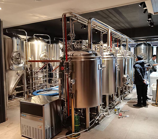 葫芦岛啤酒厂酿酒设备