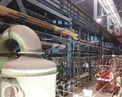 武汉钢铁集团冷凝水管道电保温项目