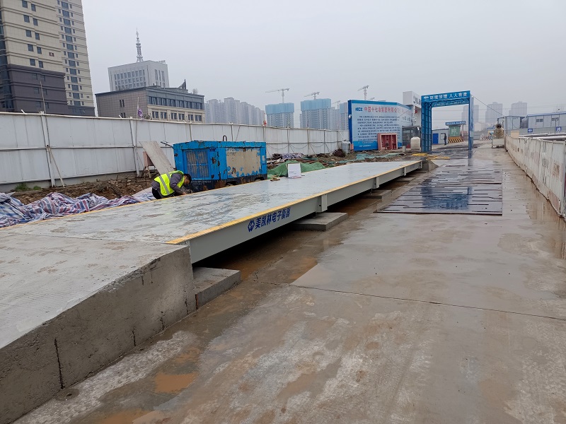 新疆建筑工地100吨地磅