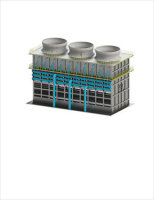 钢混结构闭式冷却塔