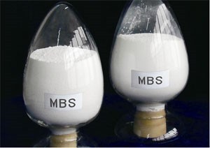 MBS impact modifier for PVC