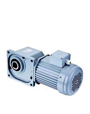 Right angle geared motor