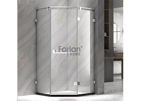 What methods can generally be used to test the material quality of the shower room
