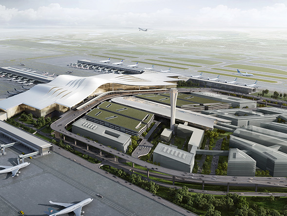 乌鲁木齐机场改扩建工程交通中心-换乘中心项目