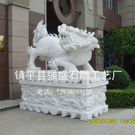 郑州动物石雕麒麟