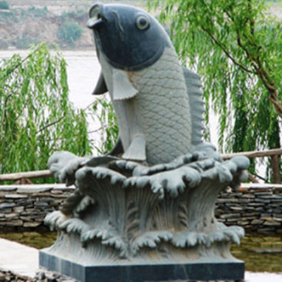 南阳动物石雕鱼