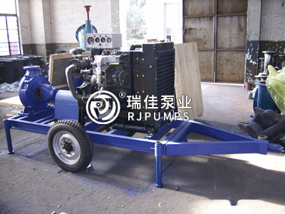 IS泵多缸柴油机移动式水泵机组